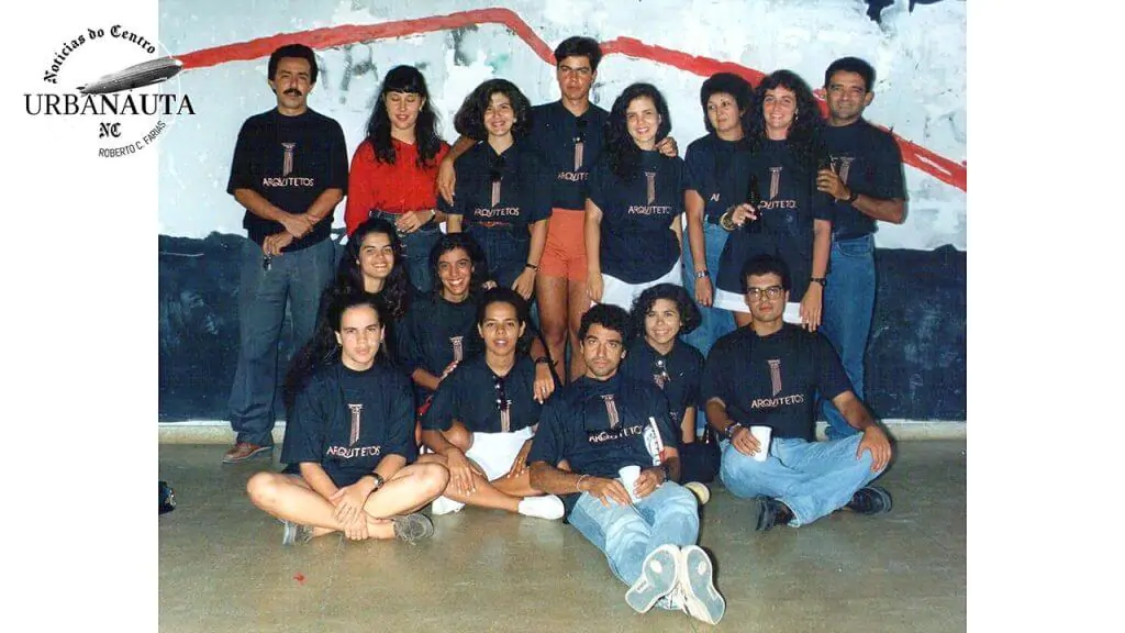 “Aula da saudade” com os colegas e mestres emblemáticos.